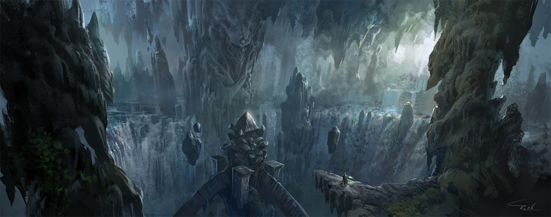 Illustration for article titled From StarCraft to WarCraft, This Concept Art Certainly Knows its Crafts